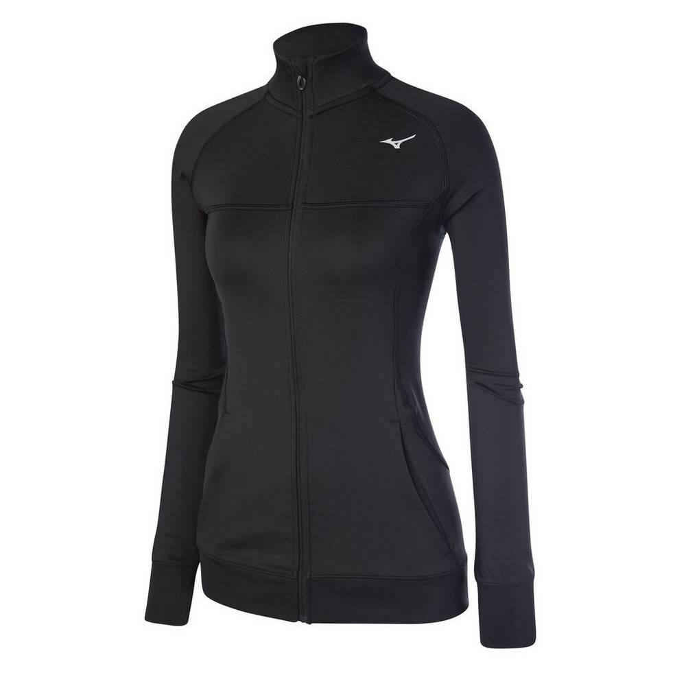 Mizuno Women's Alpha Knit Jacket Black (421681-UKC)